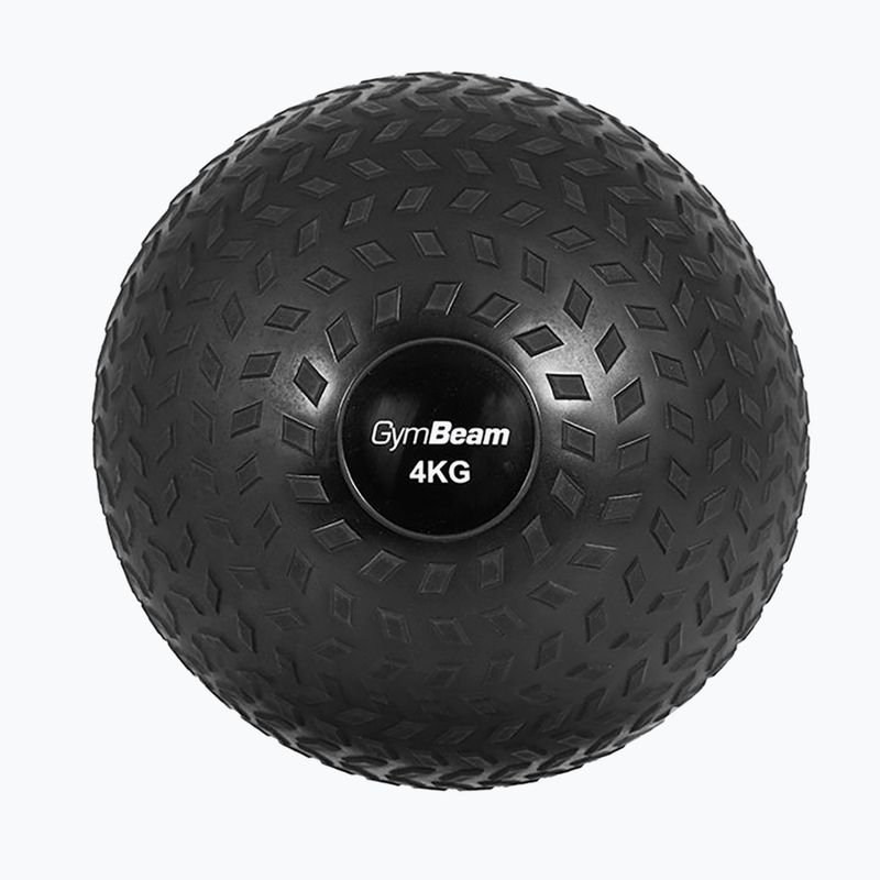 Медичний м'яч GymBeam Slam Ball 4 кг чорний