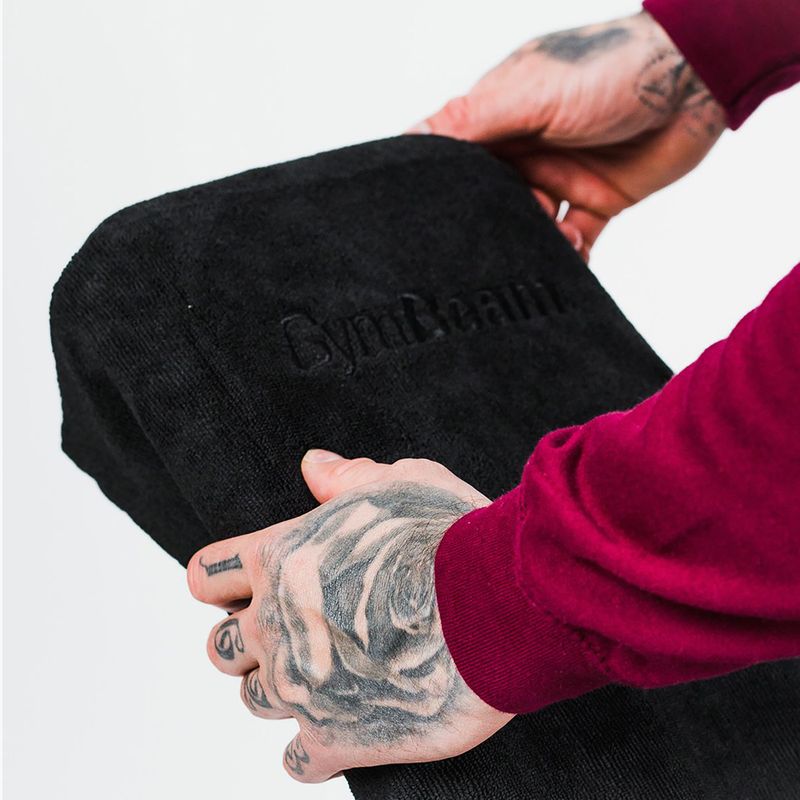 Рушник швидковисихаючий GymBeam Microfibre Sports black 5