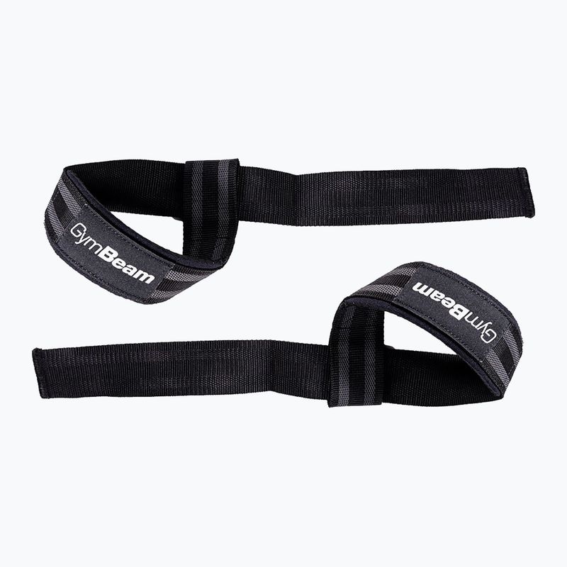Пояси для важкої атлетики GymBeam LIFT black/grey