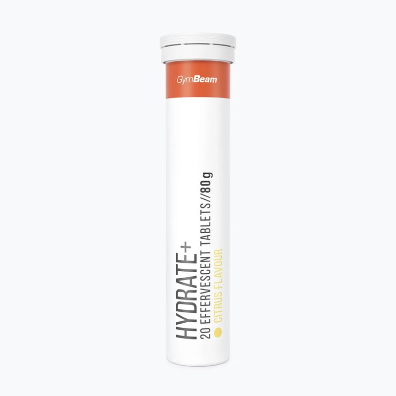 Вітамін B GymBeam Hydrate+ 20 табл. цитрусовий