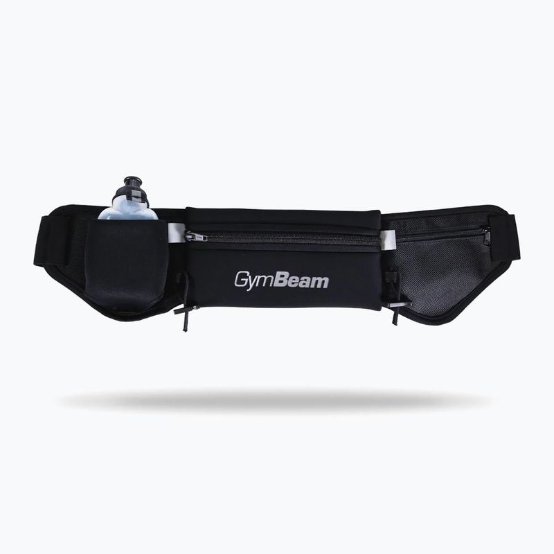 Пояс для бігу GymBeam Trail Hydrobelt + пляшка для води 180 мл black