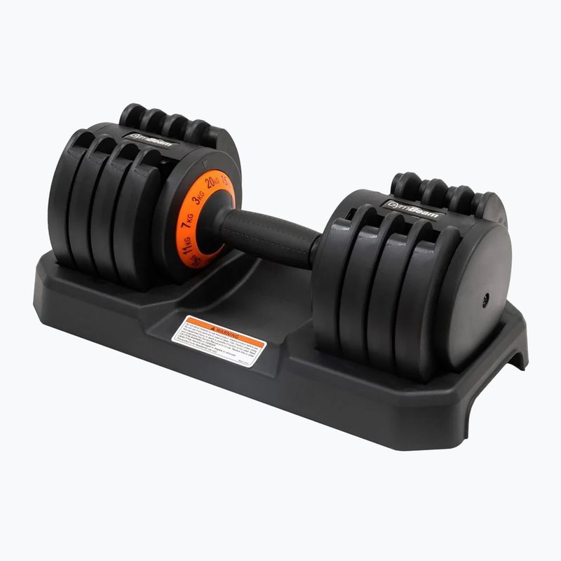 Гантеля регульована GymBeam Dumbbell Adjustable 20 kg black 4