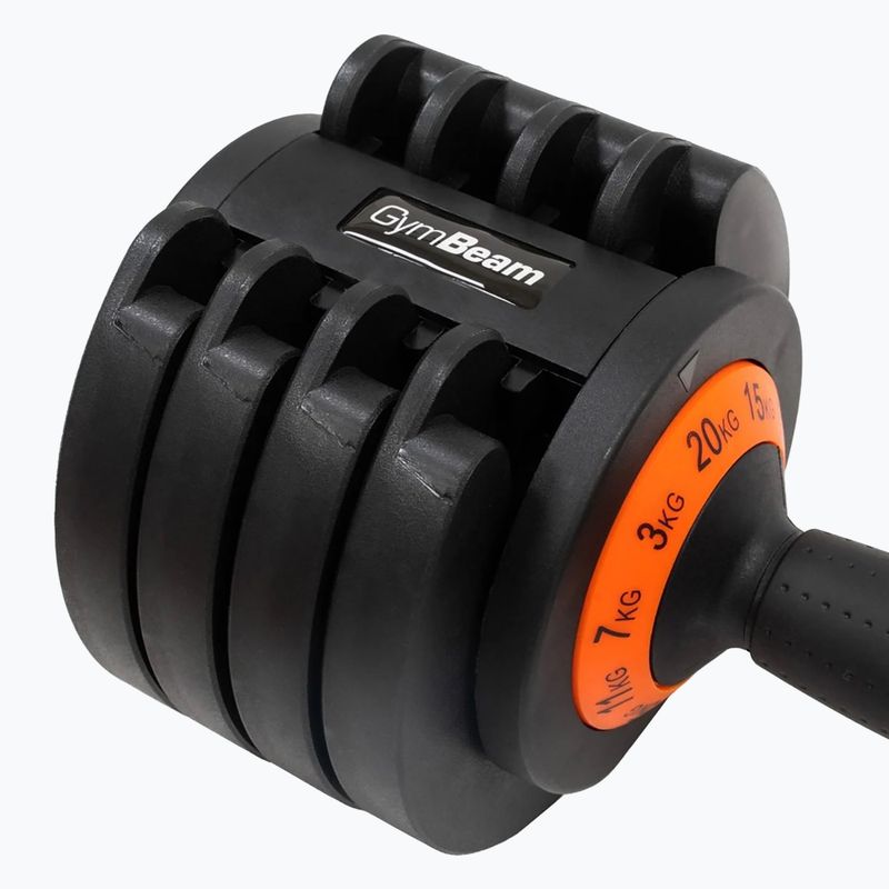Гантеля регульована GymBeam Dumbbell Adjustable 20 kg black 5