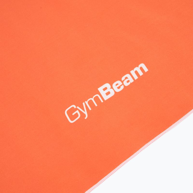 Рушник GymBeam orange/white 2
