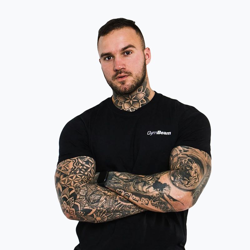 Футболка чоловіча GymBeam Basic black 3