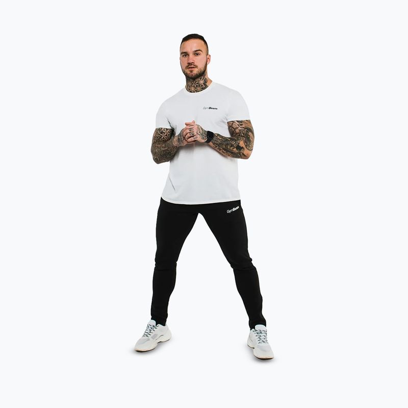Футболка чоловіча GymBeam Basic white 2