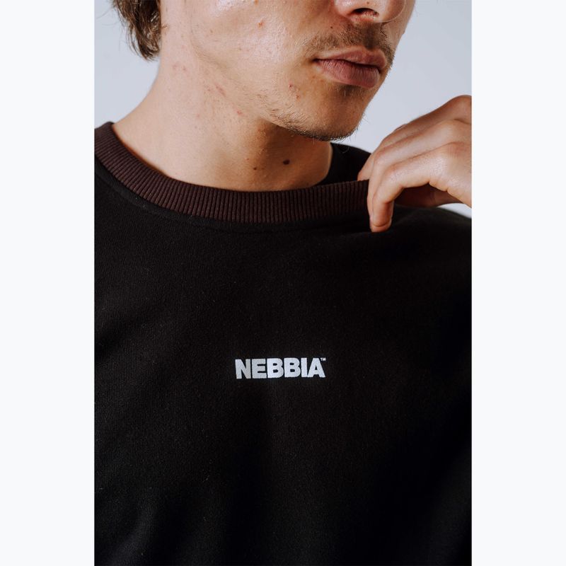 Кофта чоловіча NEBBIA Power FZ dark brown camo 7