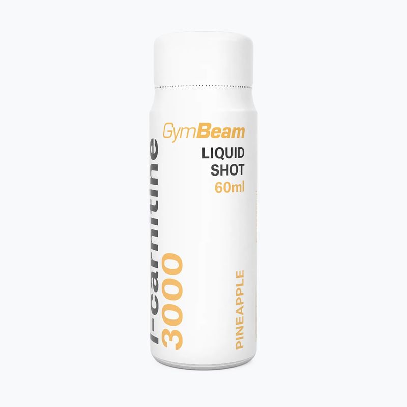 Спалювач жиру GymBeam L-karnityna 3000 Liquid 60 ml pineapple 2