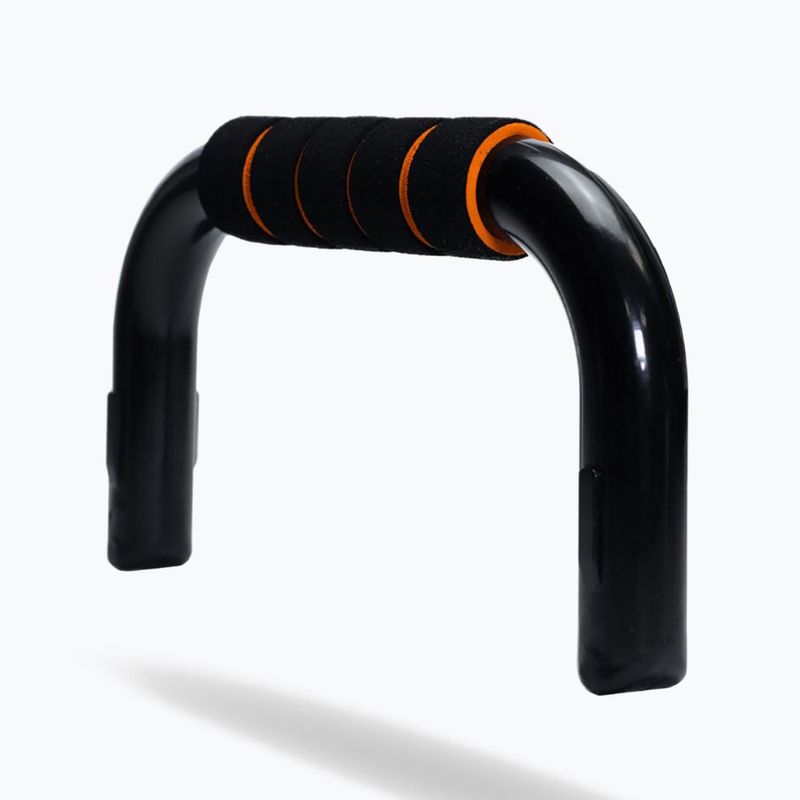 Ручки для віджимань GymBeam black/orange 3