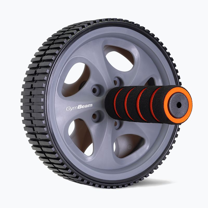 Колесо для тренувань GymBeam Ab Wheel black/grey/orange