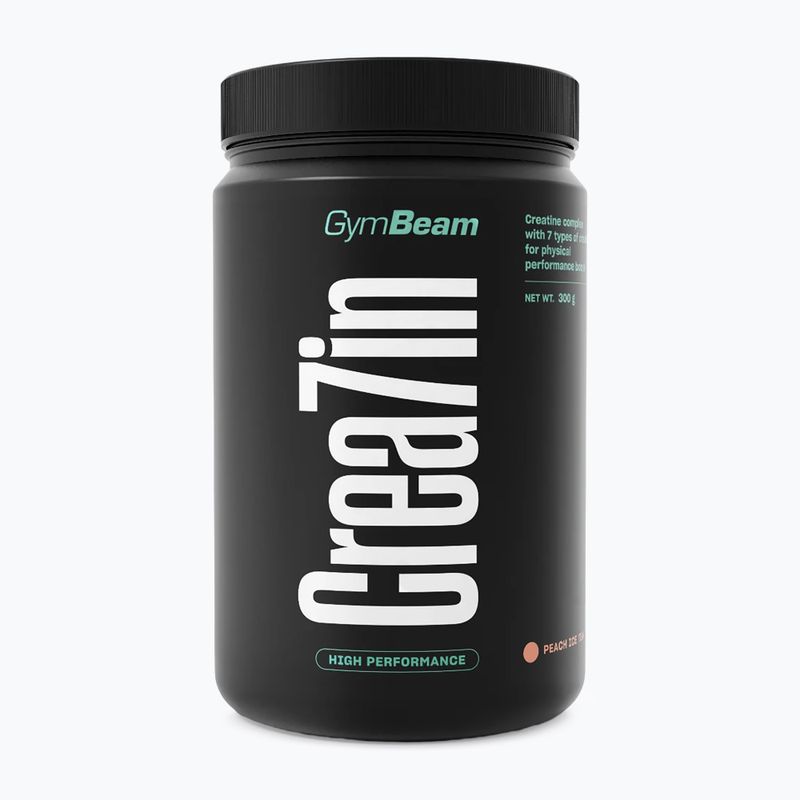 Креатин GymBeam Crea7in 600 г peach/ice tea