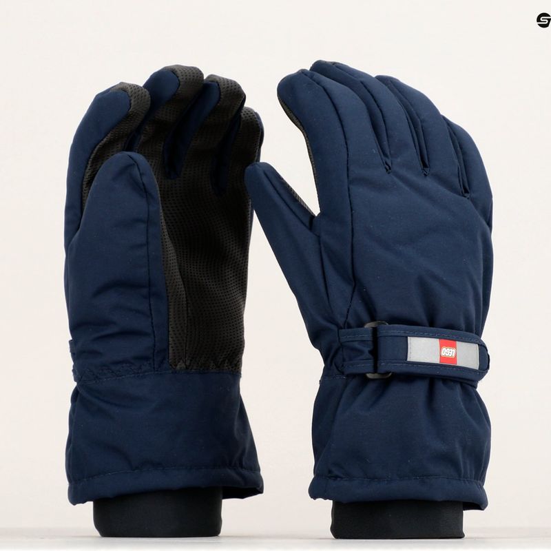 Рукавиці трекінгові дитячі LEGO Lwatlin dark navy 11