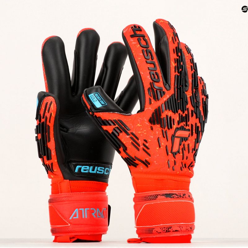 Рукавиці воротарські Reusch Attrakt Freegel Gold Finger Support червоні 5370130-3333 9