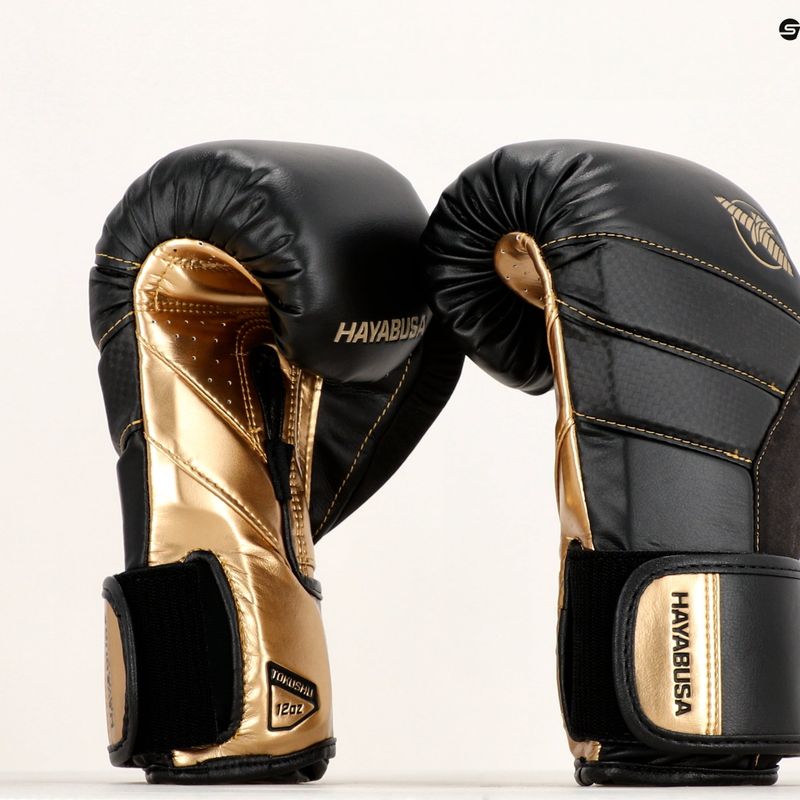 Рукавиці боксерські Hayabusa T3 black/gold 11