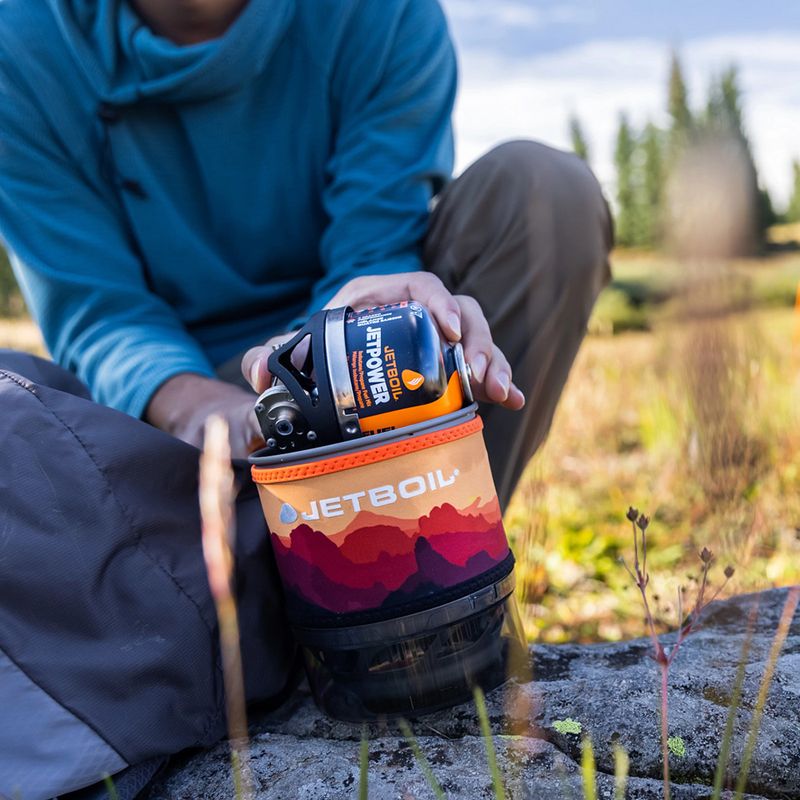 Плита туристична Jetboil New MiniMo set помаранчева MNMOSS-EU 5