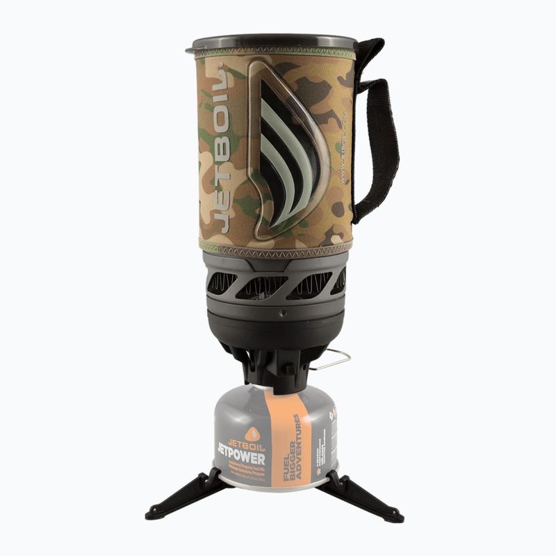 Плита туристична Jetboil New Flash set коричнева FLCM-EU