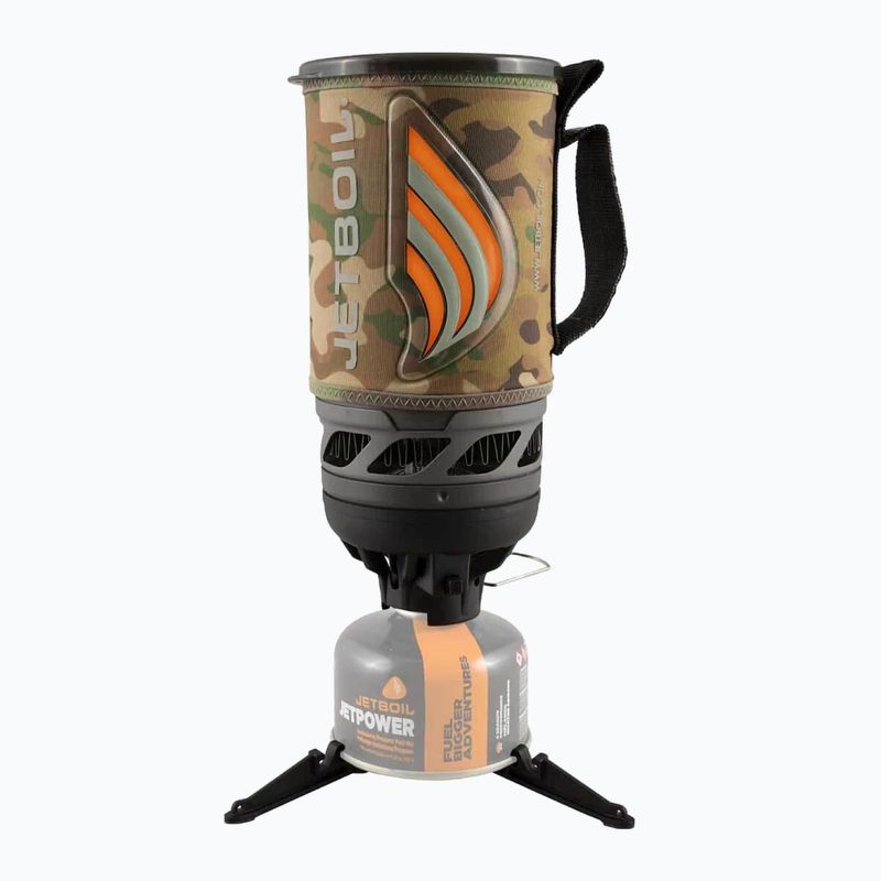 Плита туристична Jetboil New Flash set коричнева FLCM-EU 2