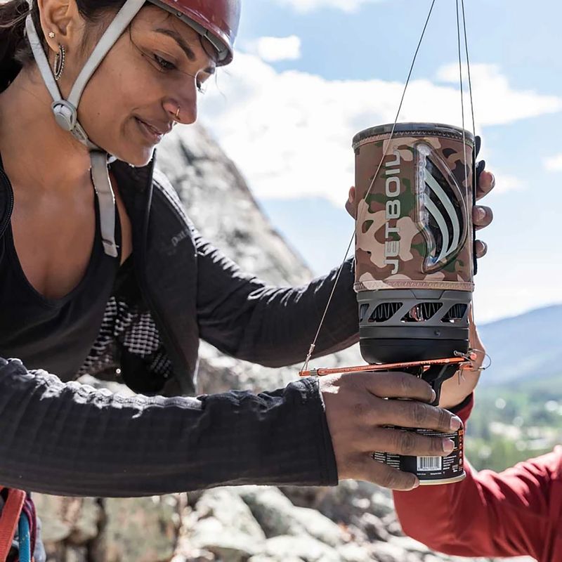 Плита туристична Jetboil New Flash set коричнева FLCM-EU 6
