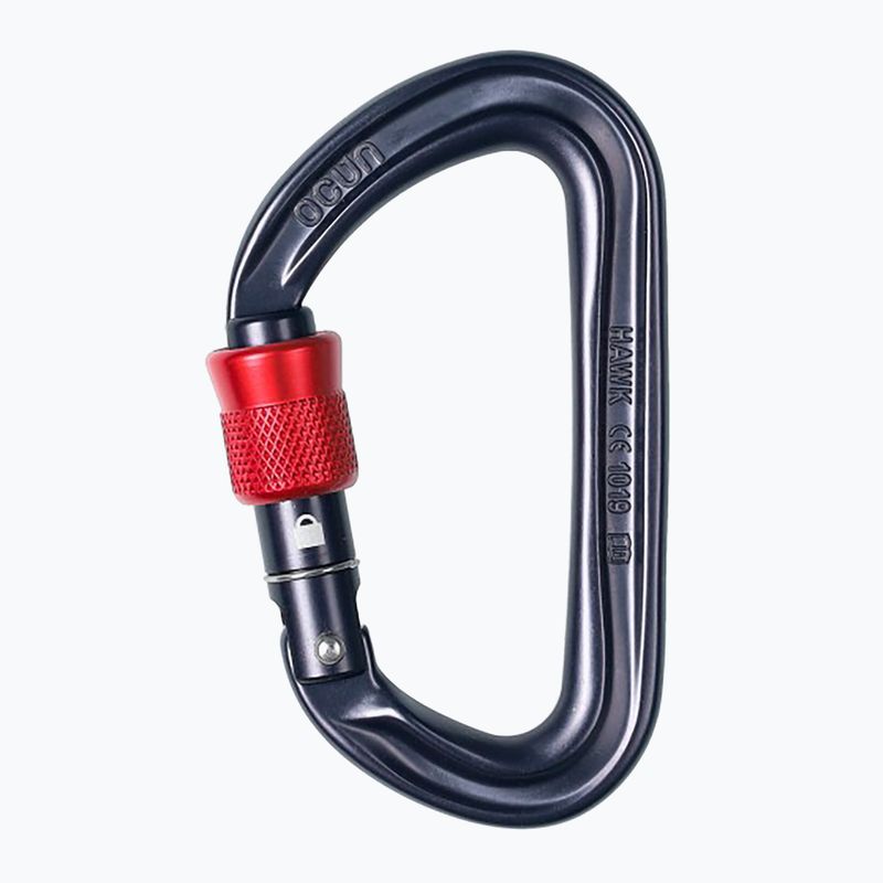 Карабін Ocun Hawk Screw anthracite