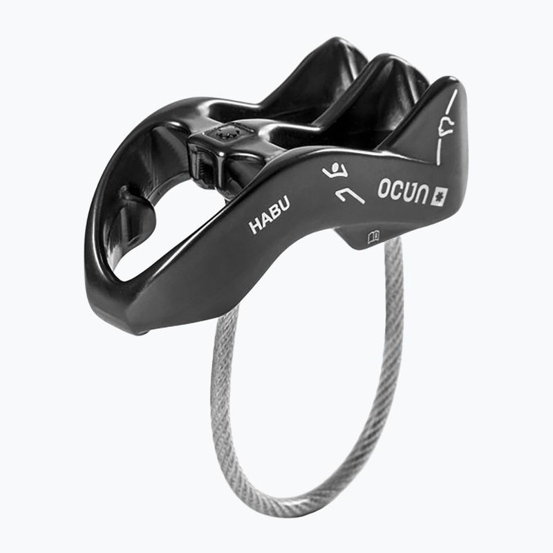 Набір страхувальний Ocun Belay Eagle Screw/Habu 4714 anthracite 2