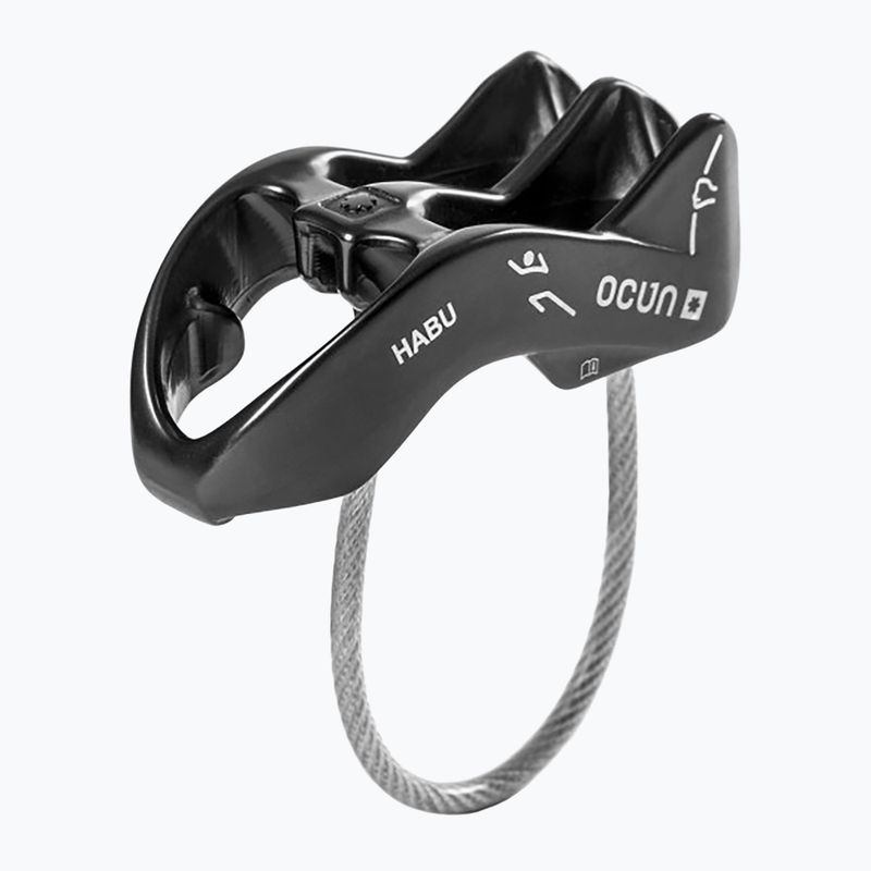 Набір страхувальний Ocun Belay Eagle Screw/Habu 4715 anthracite 2