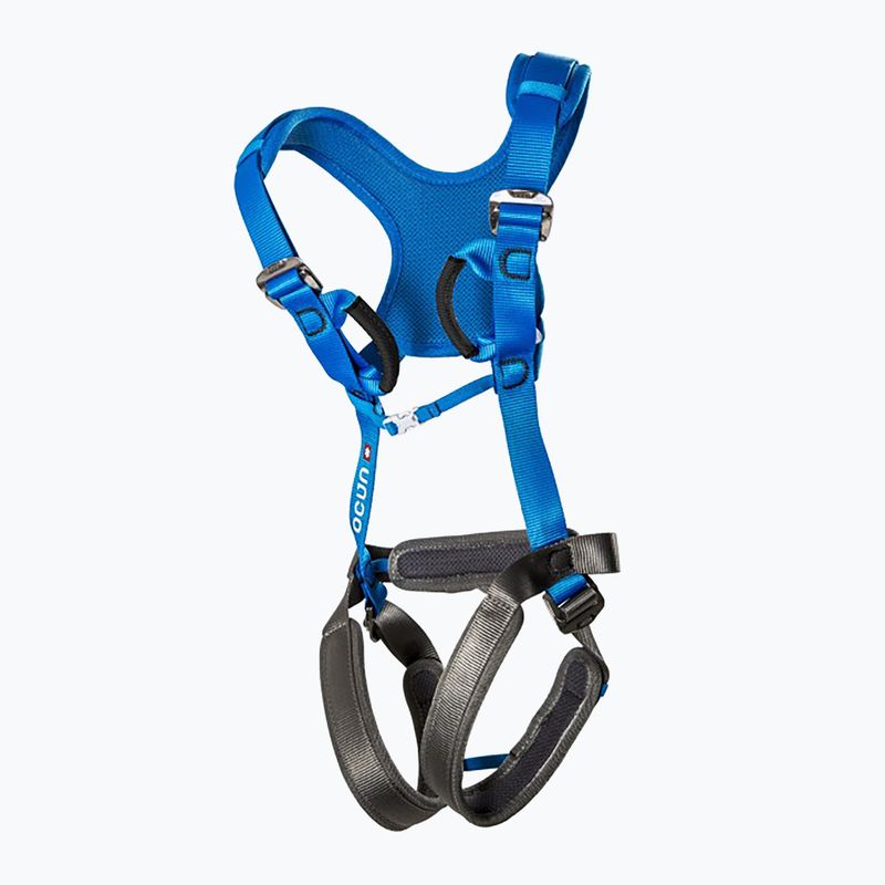Пояс для скелелазіння дитячий Ocun Doppler carribean blue 3