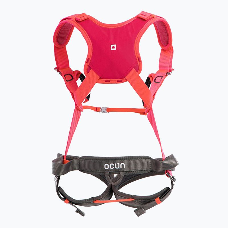 Пояс для скелелазіння дитячий Ocun Doppler pink 2