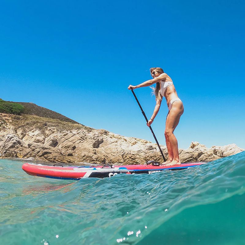 SUP дошка Coasto Turbo 12'6'' синя/червона 15