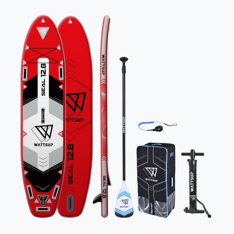 Дошка SUP WATTSUP Seal 12'8" red