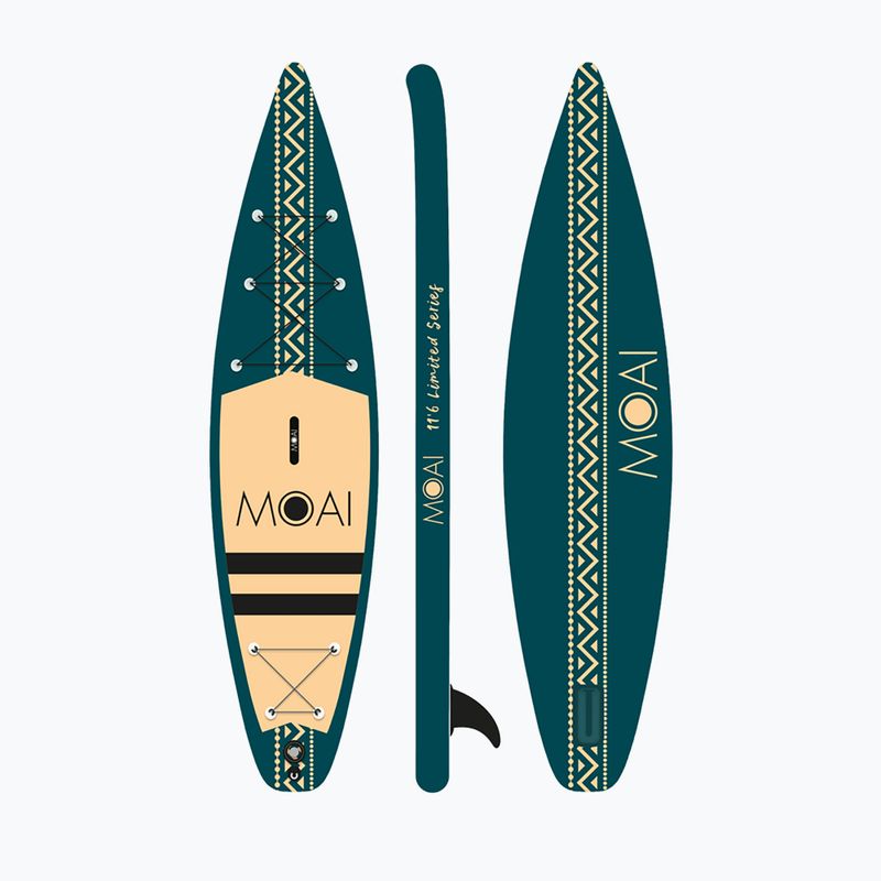 Дошка SUP MOAI Limited Edition 11'6" green 2