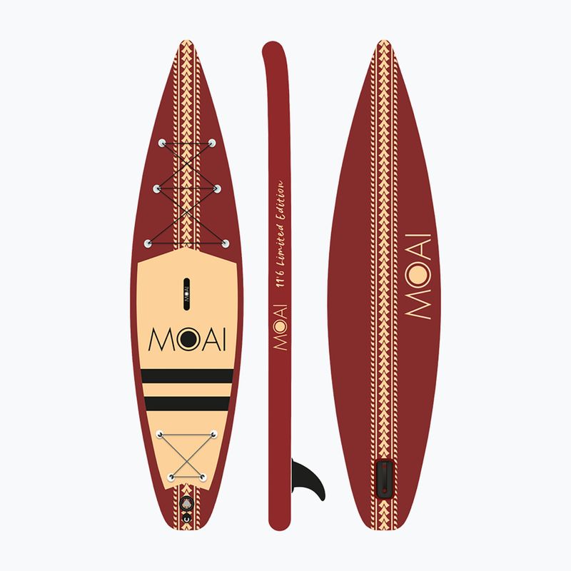 Дошка SUP MOAI Limited Edition 12'6" red 2