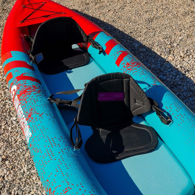 Байдарка надувна двомісна Sun Reflections Tube blue/red 5