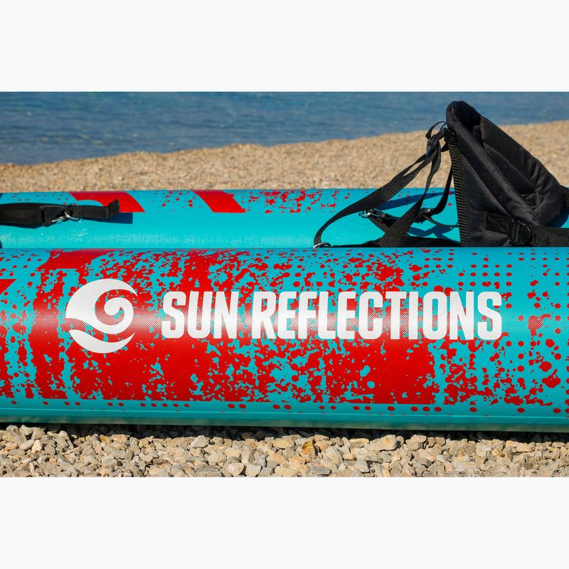 Байдарка надувна двомісна Sun Reflections Tube blue/red 8