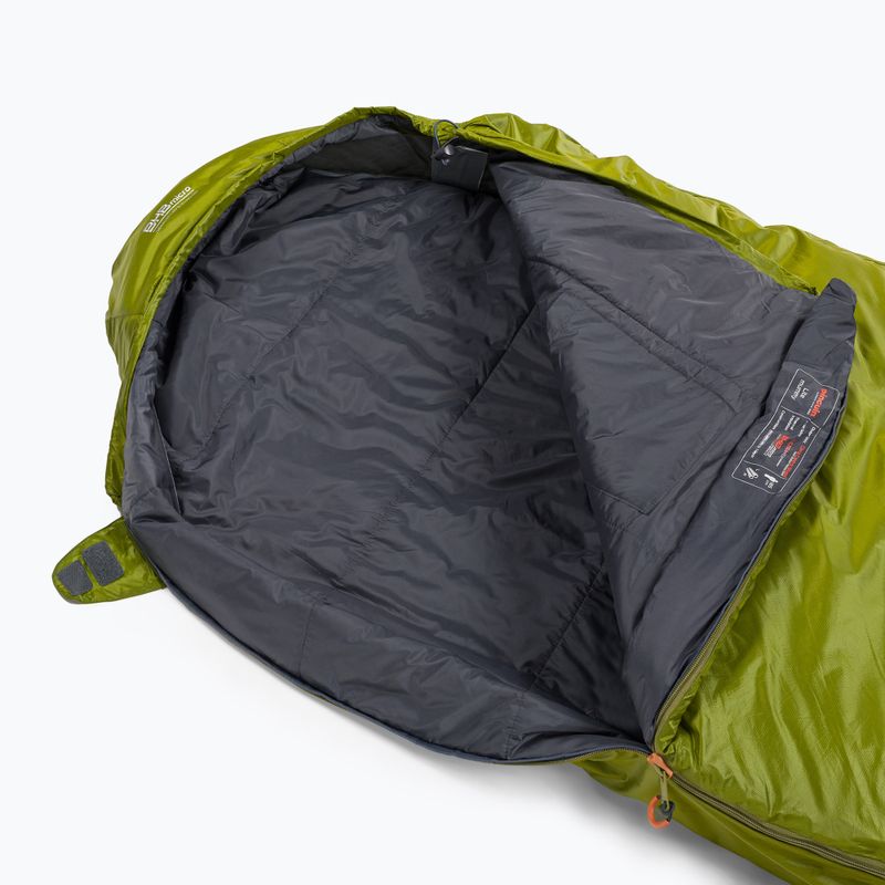 Спальний мішок Pinguin Lite Mummy CCS right зелений PI28441 3