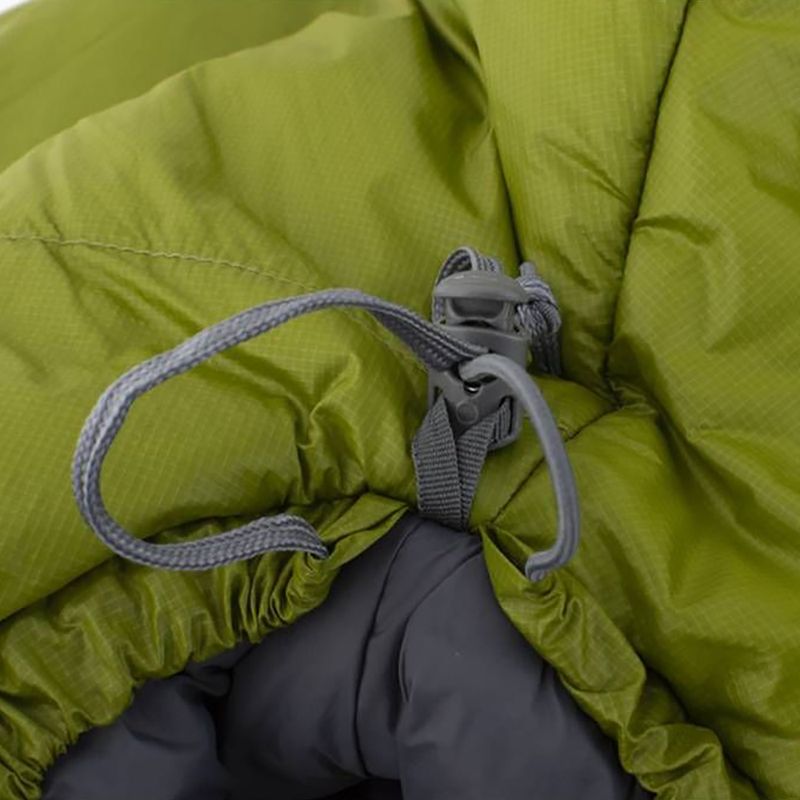 Спальний мішок Pinguin Lite Mummy CCS right зелений PI28441 8