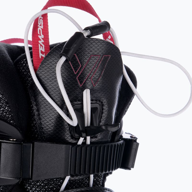 Ролики жіночі Tempish WSX 90 FLS Lady raspberry 9