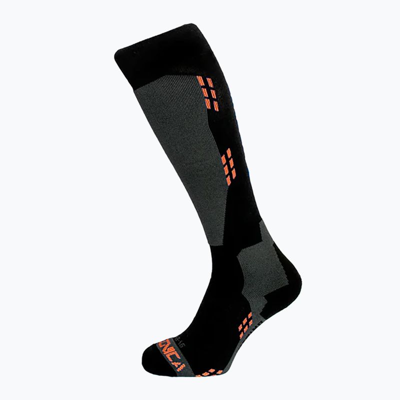 Шкарпетки гірськолижні Tecnica Merino Ski black/orange