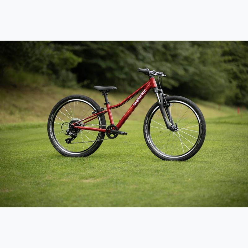 Велосипед дитячий Superior RACER 24 gloss racing red 2