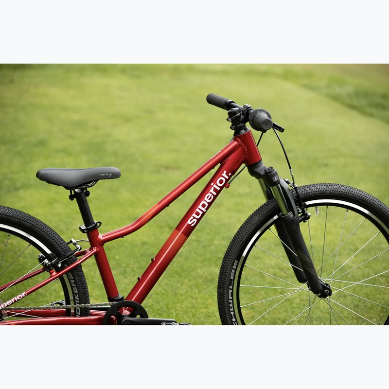 Велосипед дитячий Superior RACER 24 gloss racing red 3
