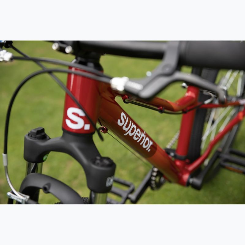 Велосипед дитячий Superior RACER 24 gloss racing red 5