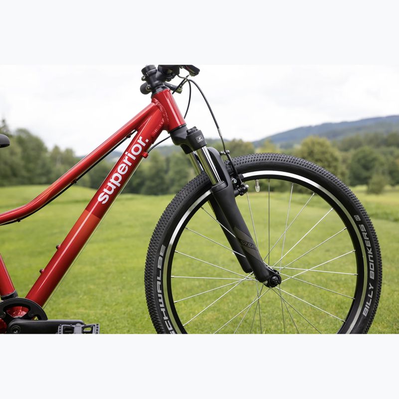 Велосипед дитячий Superior RACER 24 gloss racing red 7