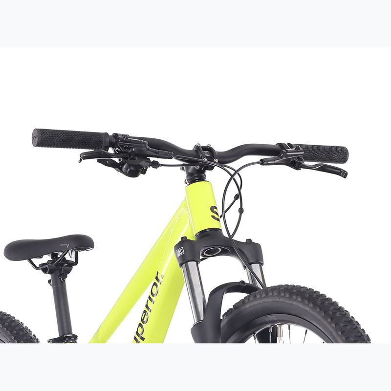 Велосипед підлітковий Superior RACER 27 matte radioactive yellow 2