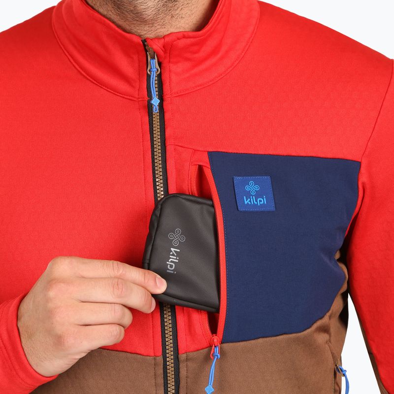 Кофта гірськолижна чоловіча Kilpi Erin brown 3