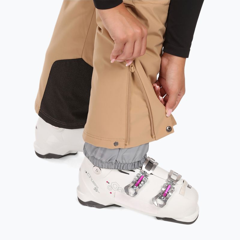 Штани гірськолижні жіночі Kilpi Elare beige 8
