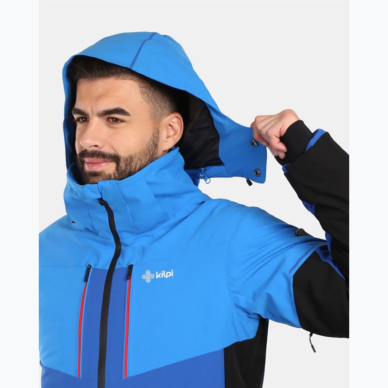 Куртка гірськолижна чоловіча Kilpi Tonnsi dark red 3