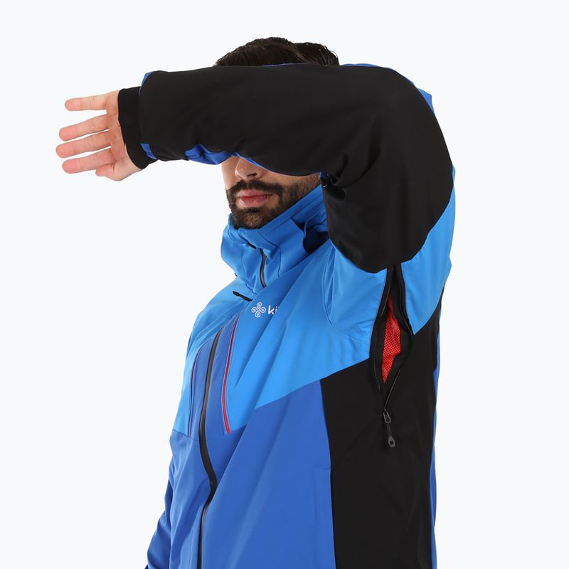 Куртка гірськолижна чоловіча Kilpi Tonnsi dark red 4