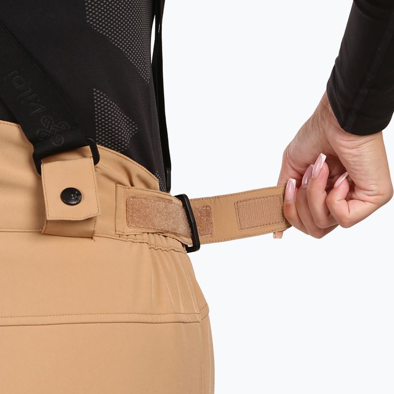 Штани гірськолижні жіночі Kilpi Dione beige 3