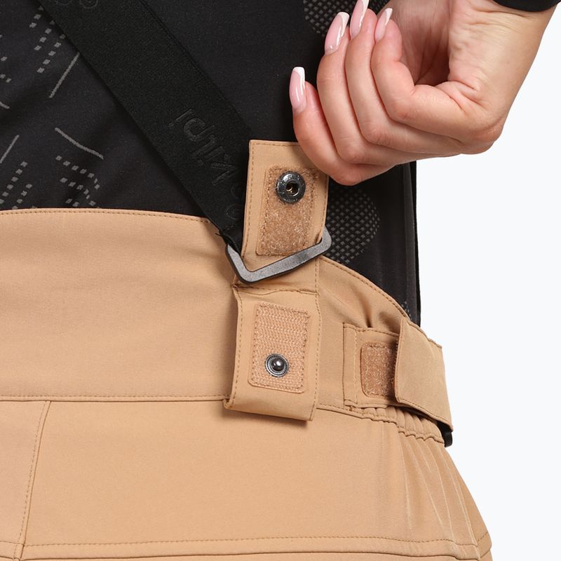 Жіночі лижні штани Kilpi Dione beige 4