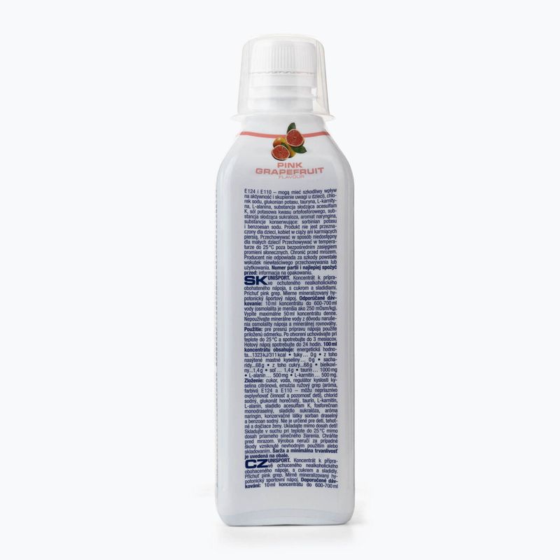 Ізотонічний напій Nutrend Unisport 500ml рожевий грейпфрут VT-017-500-PG 3