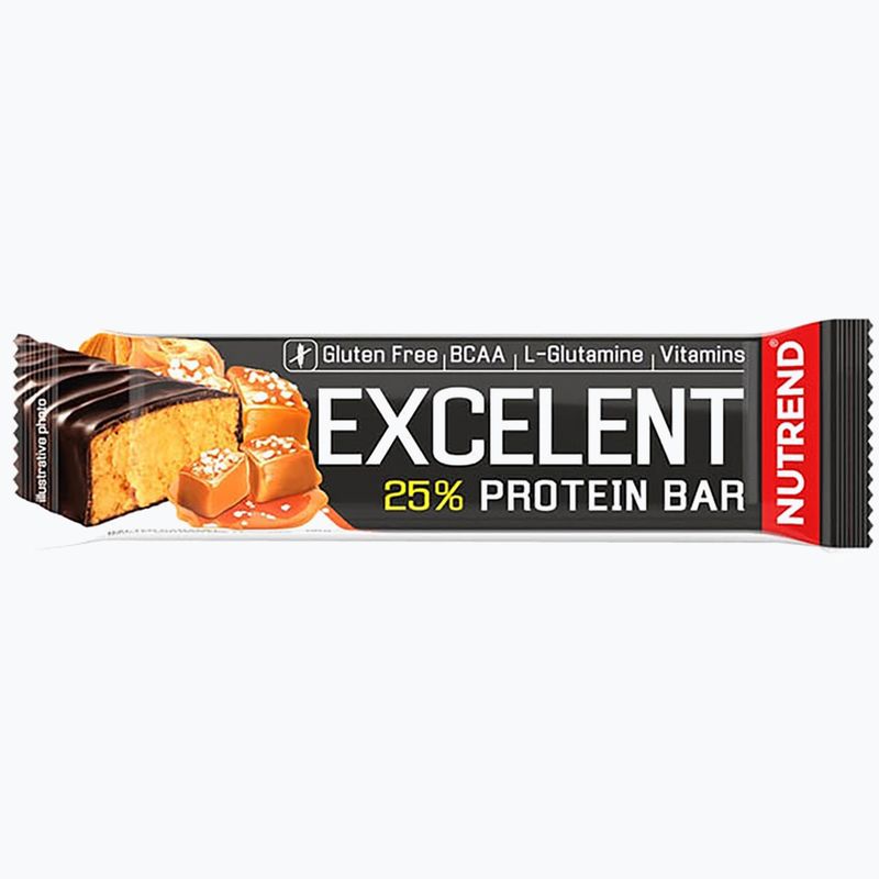 Протеїновий батончик Nutrend Excelent Protein Bar 85г солона карамель VM-025-85-SKA